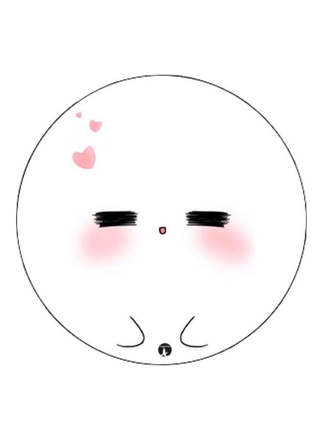 BP Cartoon Printed Pop Socket Phone Holder White/Pink/Black - Image 2