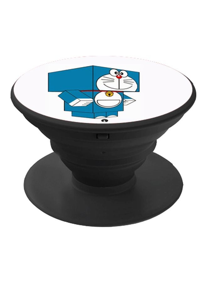 BP Cartoon Printed Pop Socket Phone Holder Blue/White/Black - Image 1