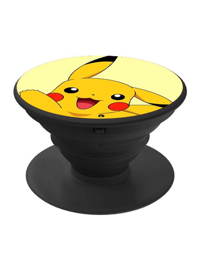 بي بي حامل هاتف بوب سوكيت بطبعة بيكاتشو أصفر/أحمر/أسود - Image 1