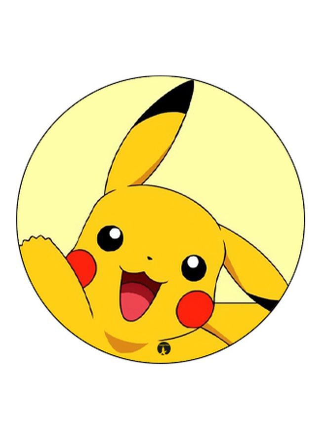 بي بي حامل هاتف بوب سوكيت بطبعة بيكاتشو أصفر/أحمر/أسود - Image 2