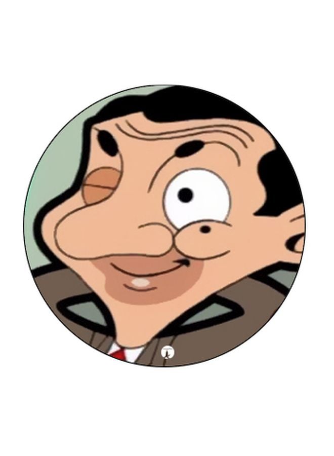 BP Mr Bean Printed Pop Socket Phone Holder Beige/Brown/Black - Image 2