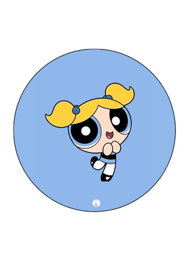 BP The Powerpuff Girls Printed Pop Socket Phone Holder Blue/Yellow/Black - Image 2