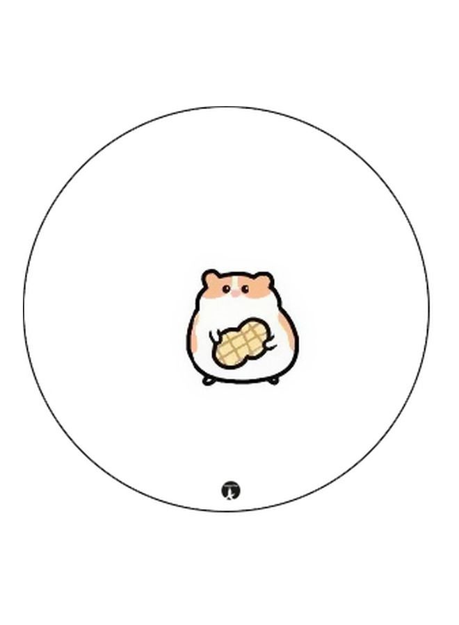 BP Cartoon Printed Pop Socket Phone Holder White/Beige/Black - Image 2