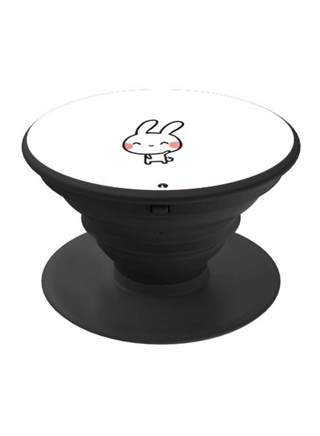 BP Cartoon Printed Pop Socket Phone Holder White/Pink/Black - Image 1