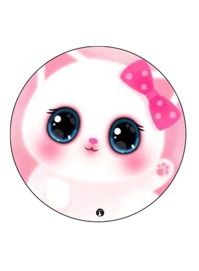 BP Puppy Cartoon Printed Pop Socket Phone Holder Black/Pink/White - Image 2