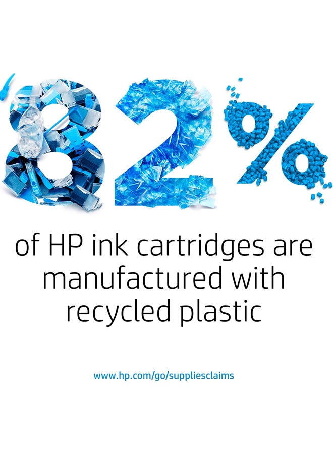 HP 63 Tri-Colour Original Ink Cartridge Multicolour - Image 4