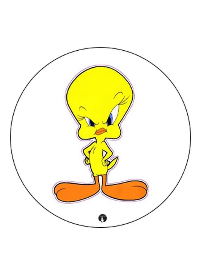 بي بي حامل بوب سوكيت بطبعة رسومات كرتونية أسود/ أبيض/ أصفر - Image 2