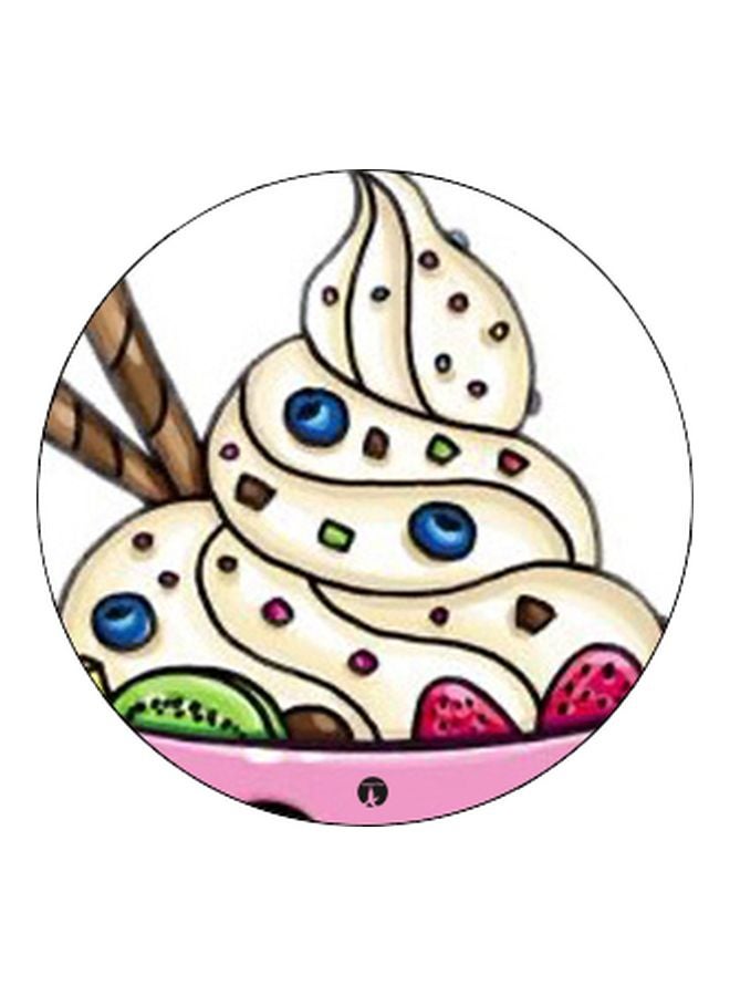 BP Cartoon Printed Pop Socket Phone Holder Black/White/Beige - Image 2