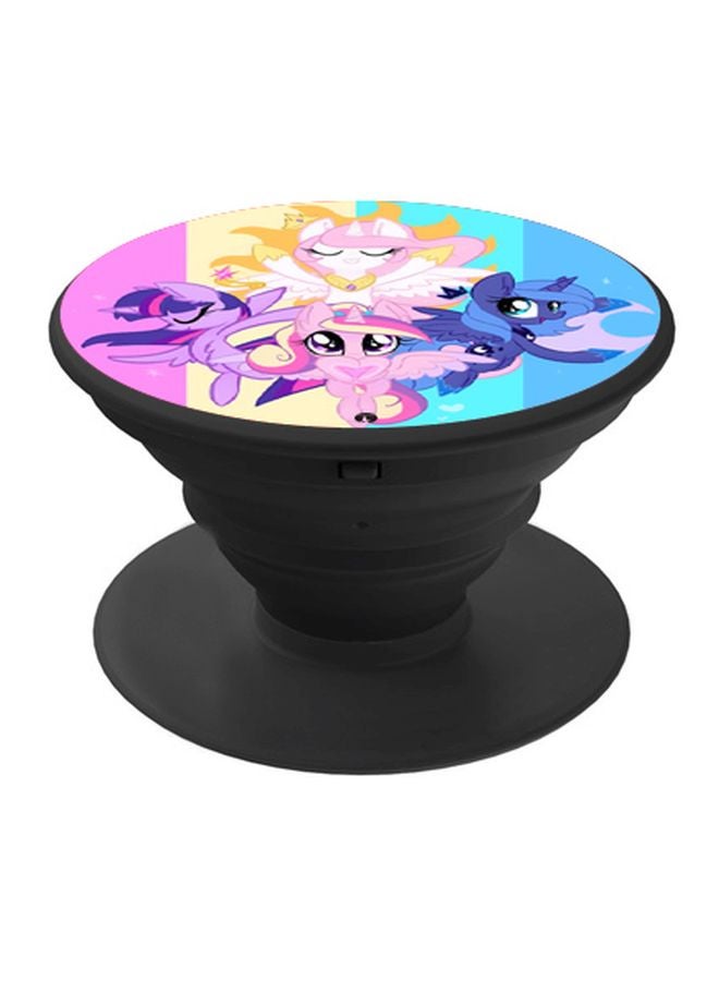 BP Cartoon Printed Pop Socket Phone Holder Multicolour - Image 1