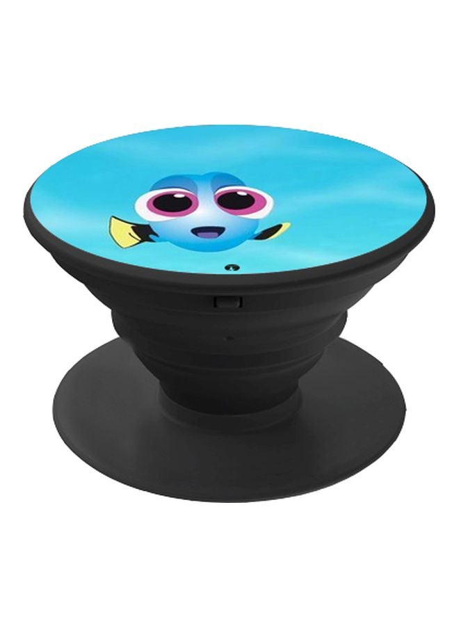 BP Finding Dory Printed Pop Socket Phone Holder Black/Blue/Pink - Image 1