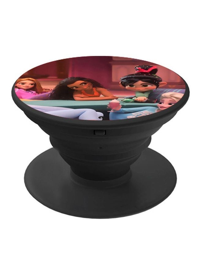 BP Cartoon Printed Pop Socket Phone Holder Red/Blue/Black - Image 1