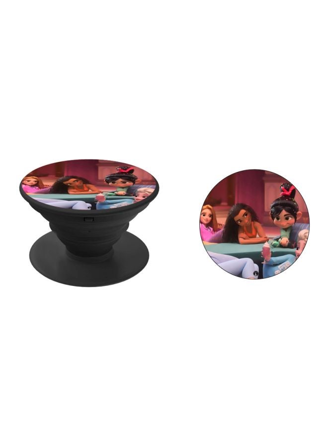 BP Cartoon Printed Pop Socket Phone Holder Red/Blue/Black - Image 2