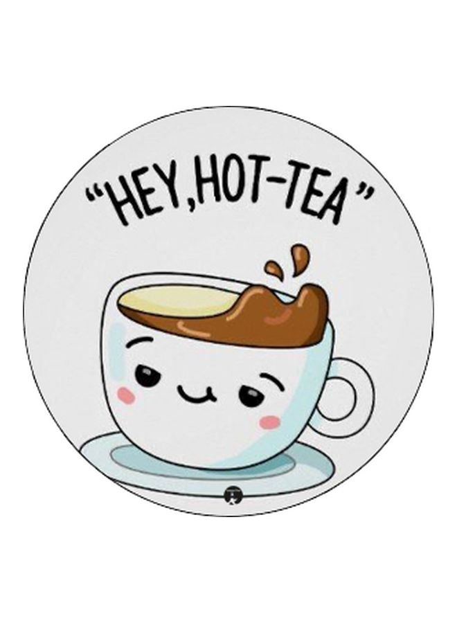 BP Hey Hot Tea Printed Pop Socket Phone Holder White/Blue/Black - Image 2