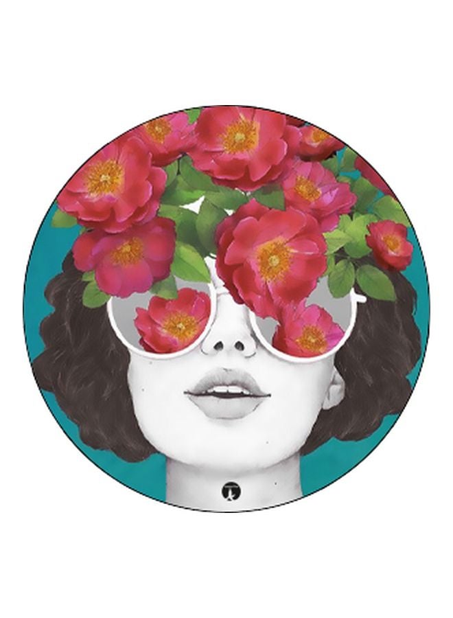 BP Girl Printed Pop Socket Phone Holder Pink/Green/Black - Image 2