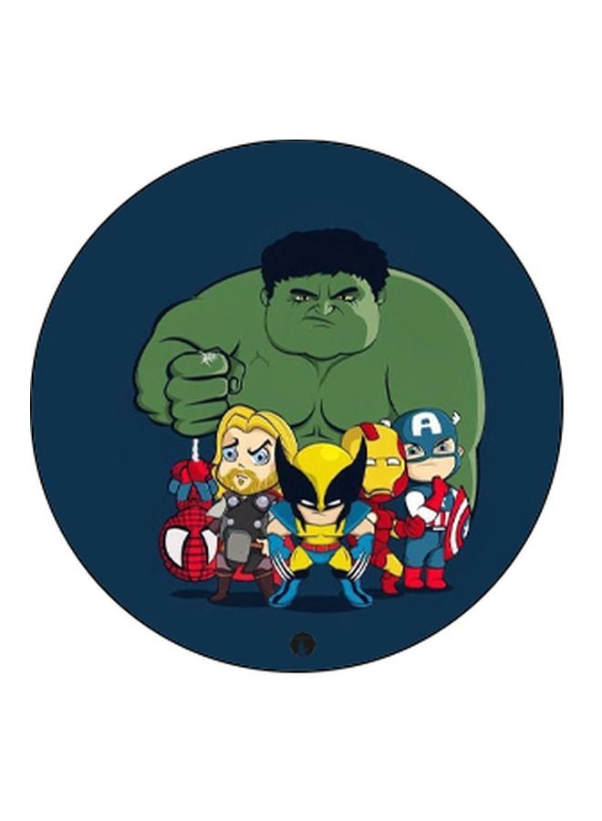 بي بي حامل للهاتف بطبعة الأبطال الخارقين من مارفل من بوب سوكيت أصفر / أزرق / أخضر - Image 2