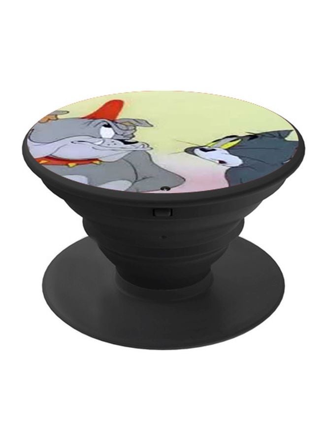 BP Tom And Jerry Printed Pop Socket Phone Holder Grey/Blue/Black - Image 1