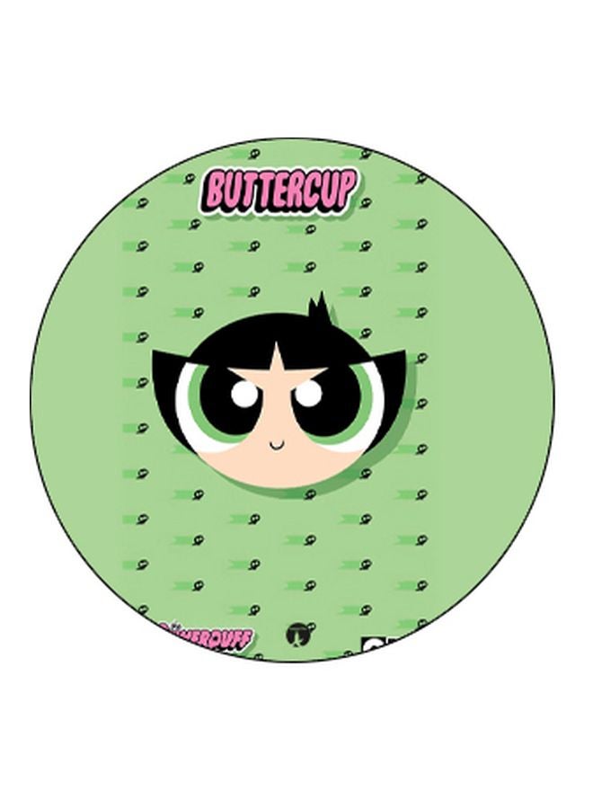 BP Printed Pop Socket Phone Holder Green/Black/Beige - Image 2