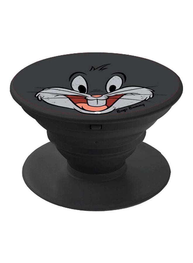 BP Printed Pop Socket Phone Holder Grey/White/Black - Image 1