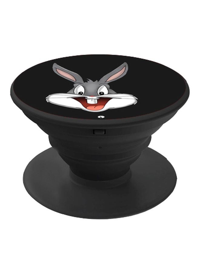 BP Printed Pop Socket Phone Holder Black/Grey/White - Image 1