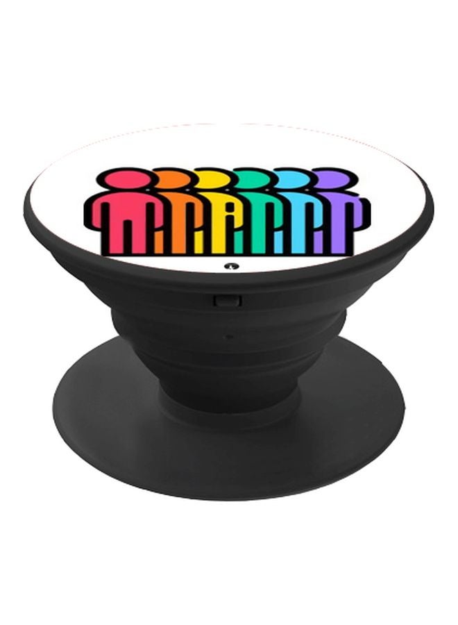 BP Printed Pop Socket Phone Holder Multicolour - Image 1