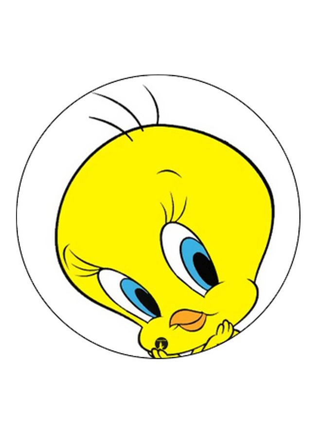 BP Cartoon Printed Pop Socket Holder Black/White/Yellow - Image 2