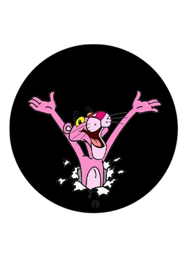 بي بي حامل بوب سوكيت بطبعة رسومات كرتونية أسود/وردي - Image 2