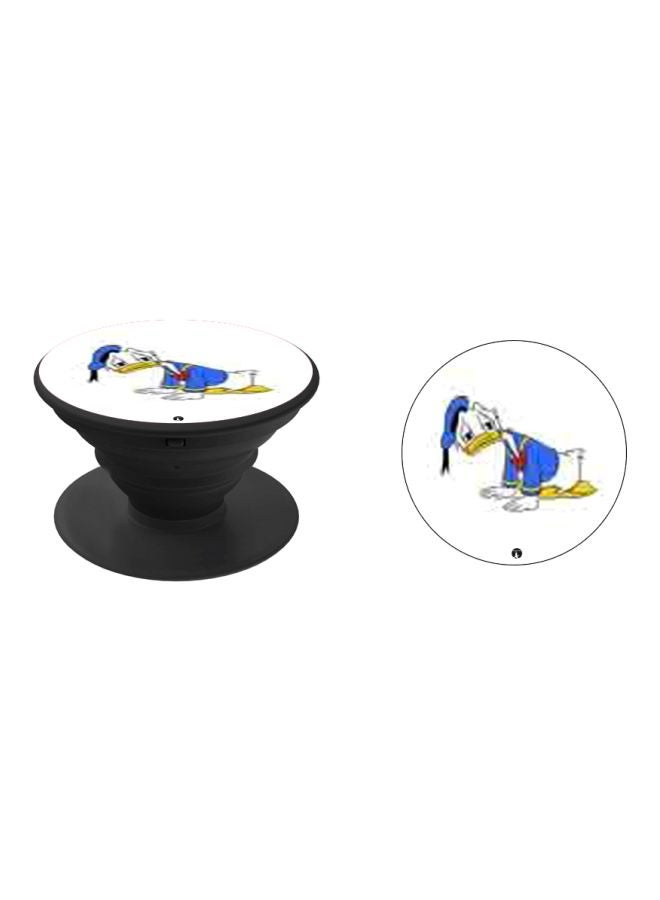 BP Cartoon Printed Pop Socket Holder Black/White/Blue - Image 2