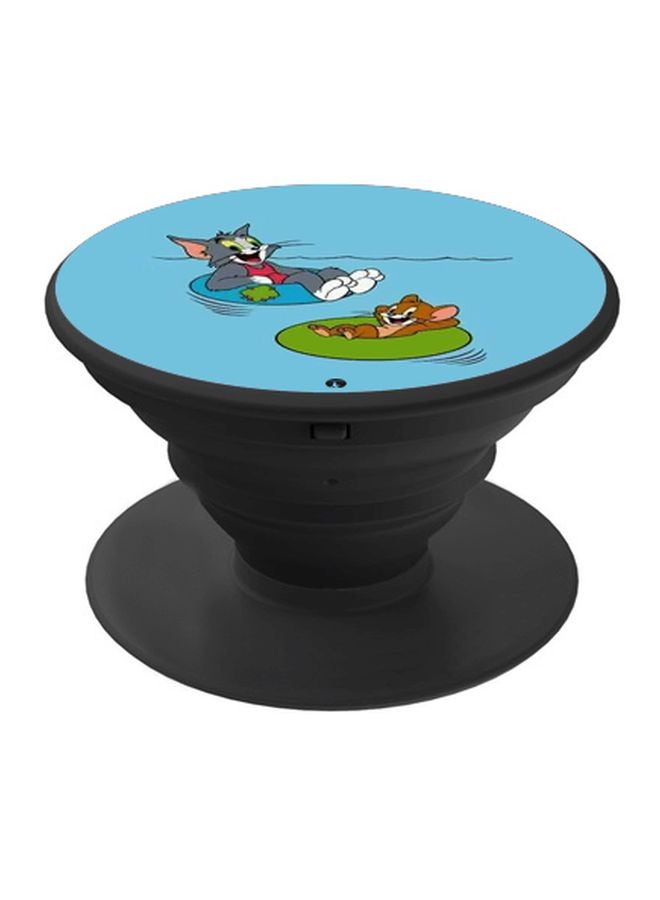 BP Tom And Jerry Printed Pop Socket Phone Holder Blue/Grey/Green - Image 1