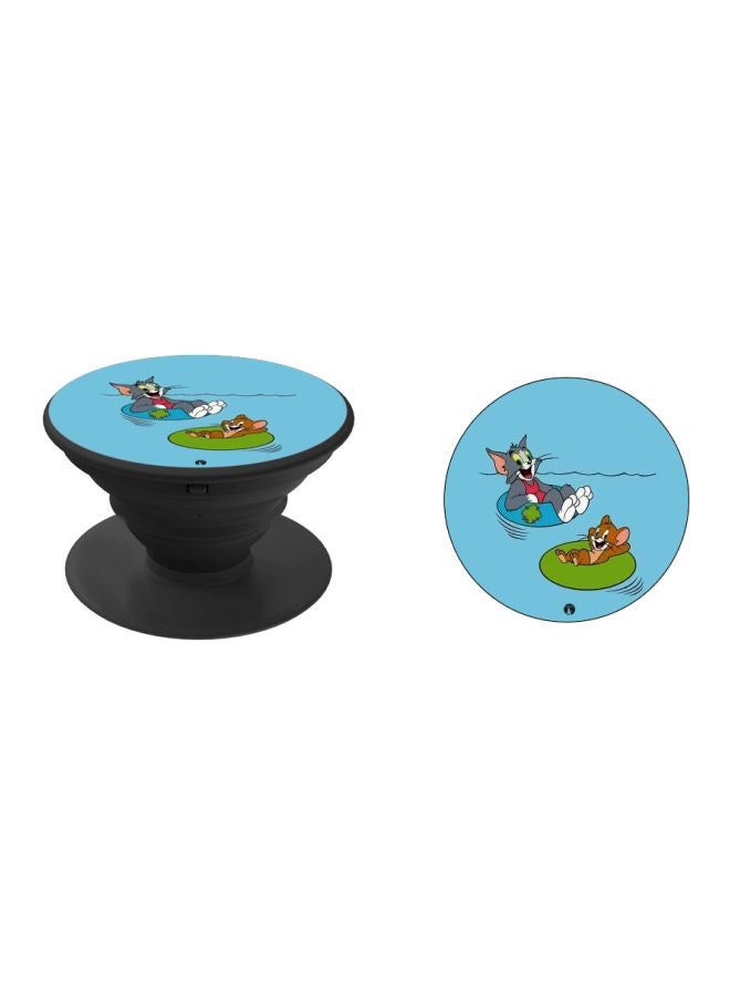 BP Tom And Jerry Printed Pop Socket Phone Holder Blue/Grey/Green - Image 2