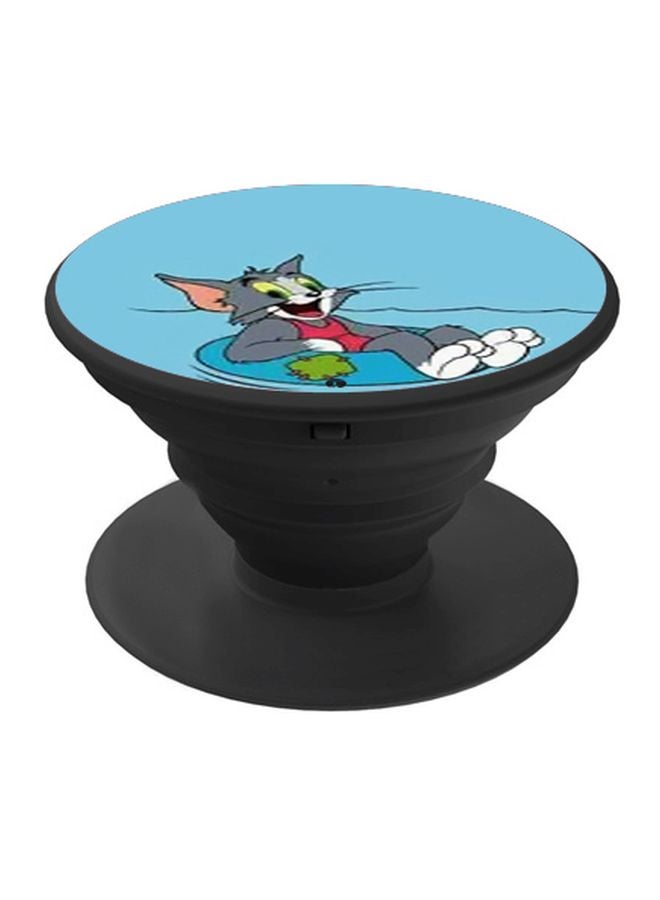 BP Tom Printed Pop Socket Phone Holder Blue/Grey - Image 1