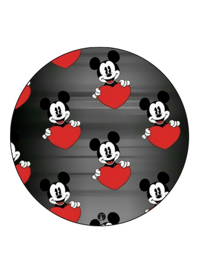 BP Mickey Mouse Printed Pop Socket Phone Holder Grey/Red/Black - Image 2