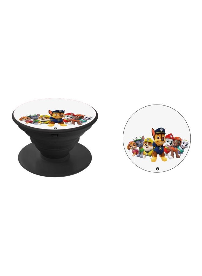 BP Paw Patrol Printed Pop Socket Phone Holder White/Blue/Black - Image 2