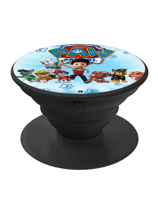 BP Paw Patrol Printed Pop Socket Phone Holder Blue/Red/Black - Image 1