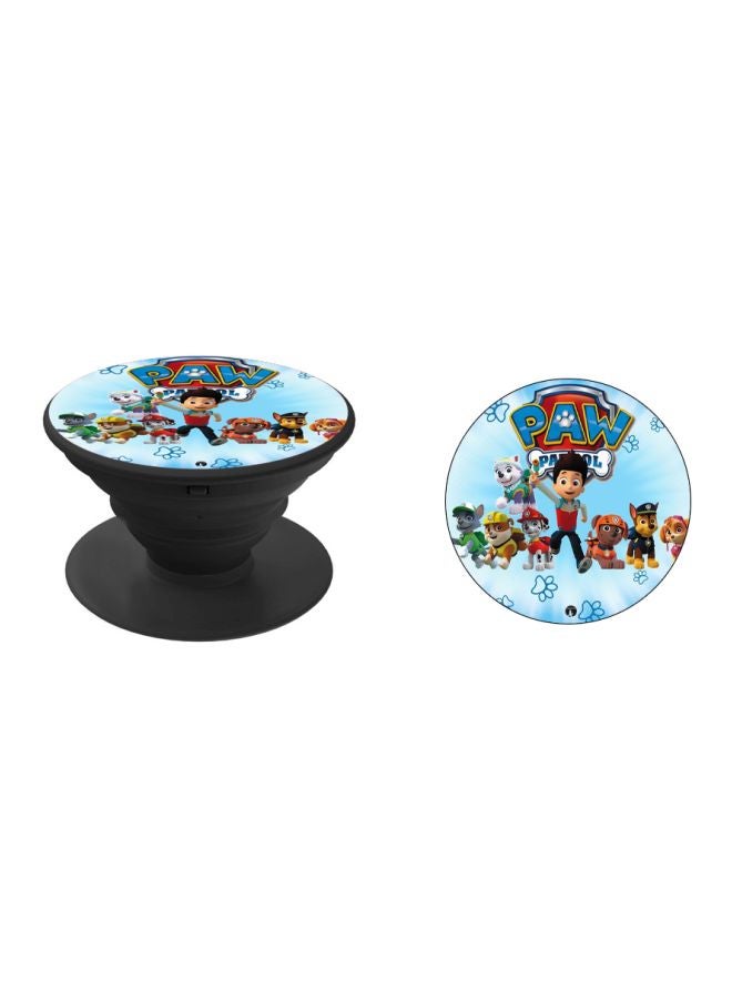 BP Paw Patrol Printed Pop Socket Phone Holder Blue/Red/Black - Image 2