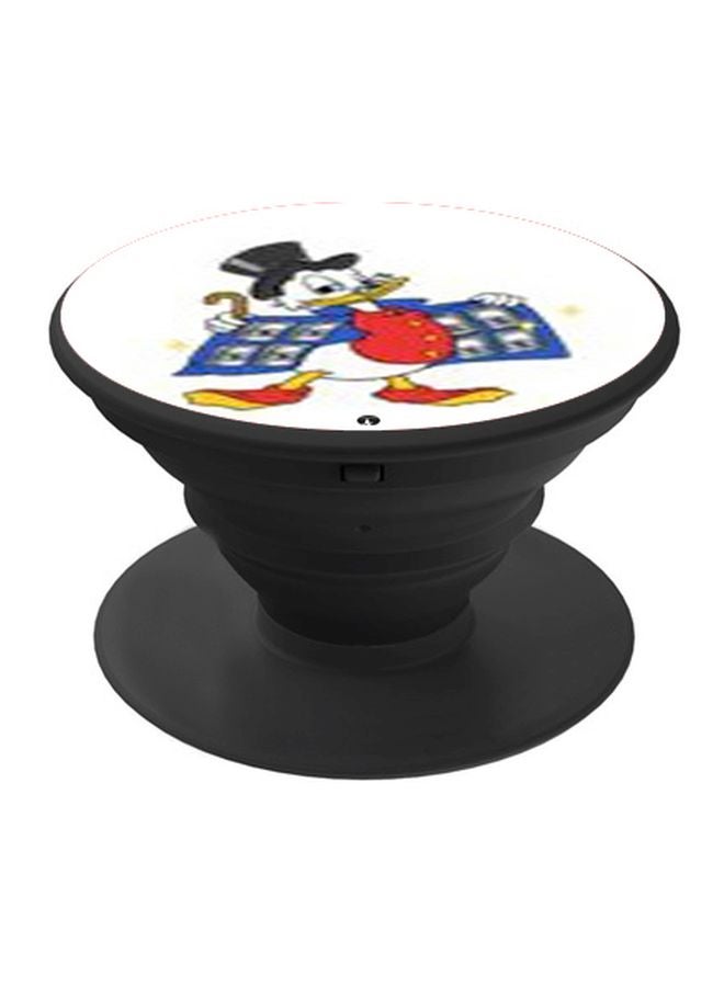 BP Donald Duck Printed Pop Socket Phone Holder White/Red/Black - Image 1