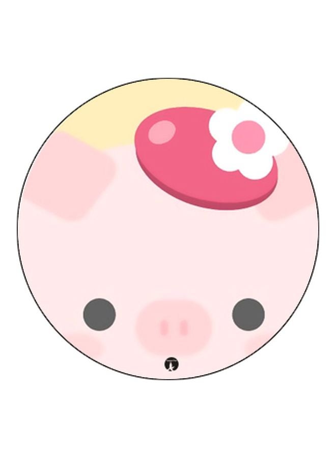 BP Floral Printed Pop Socket Phone Holder Pink/White/Black - Image 2