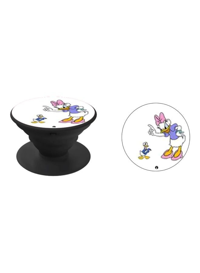 BP Donald Duck Printed Pop Socket Phone Holder White/Purple/Black - Image 2