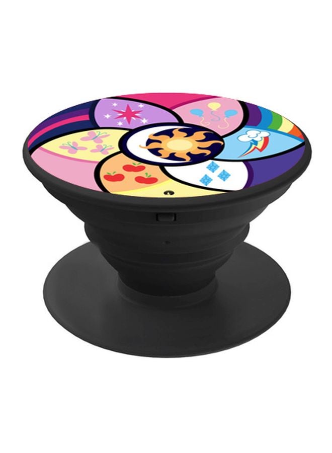BP Cartoon Printed Pop Socket Phone Holder Multicolour - Image 1