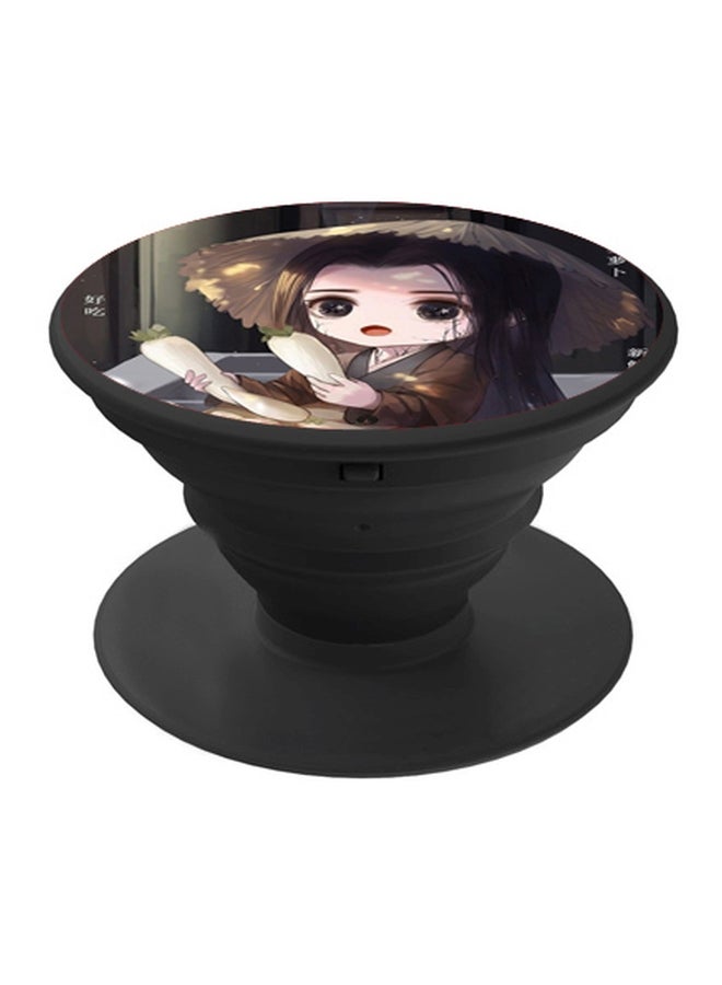 بي بي حامل بوب سوكيت لثبيت الهاتف المحمول أسود - Image 1