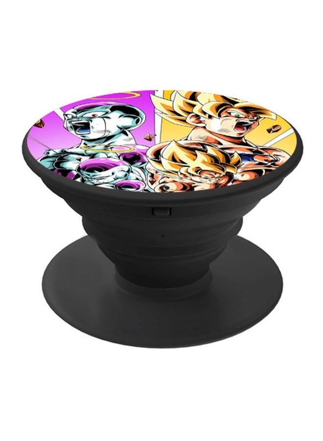 BP Goku Printed Pop Socket Phone Holder Black - Image 1
