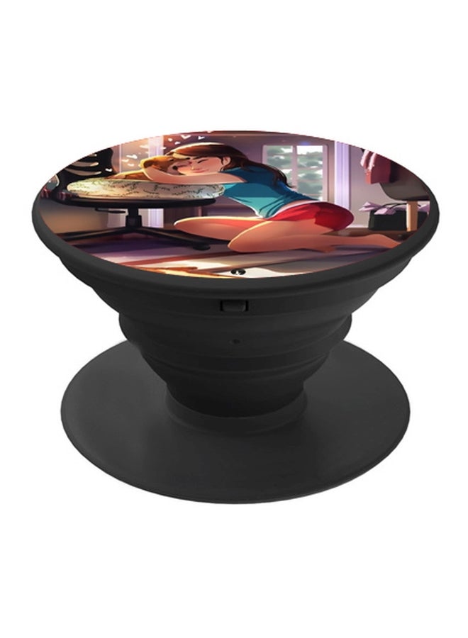 بي بي حامل بوب سوكيت بتصميم مطبوع أسود / أحمر / أزرق - Image 1