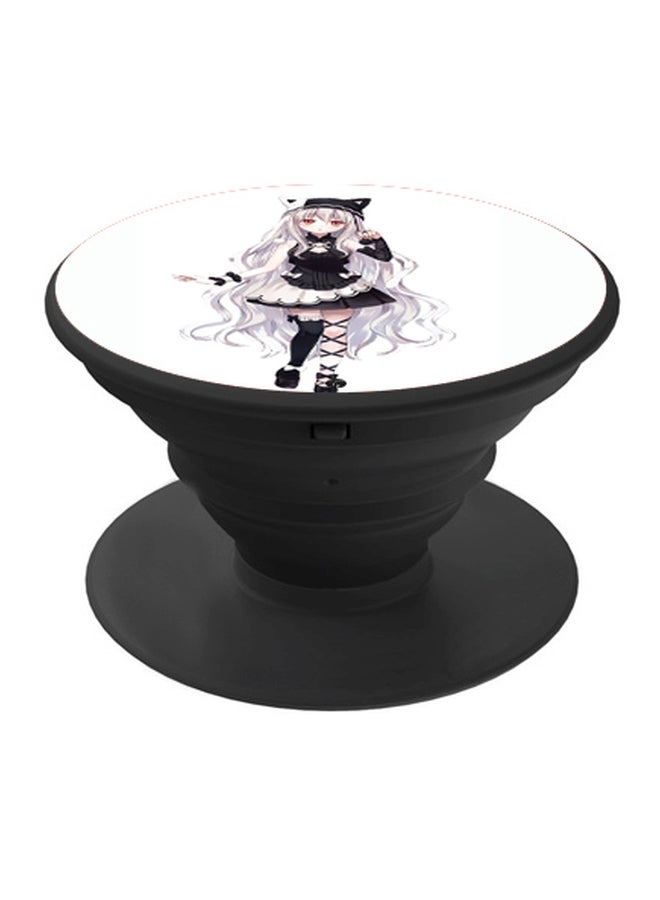 BP - Printed Pop Socket Black/White/Red - Image 1