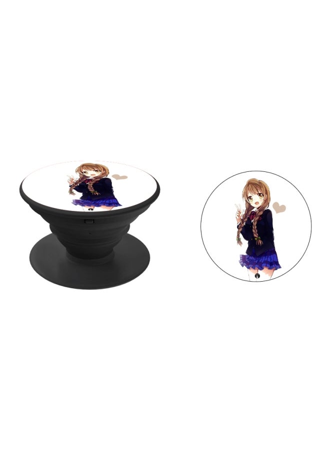 BP Printed Pop Socket Black/White/Blue - Image 2