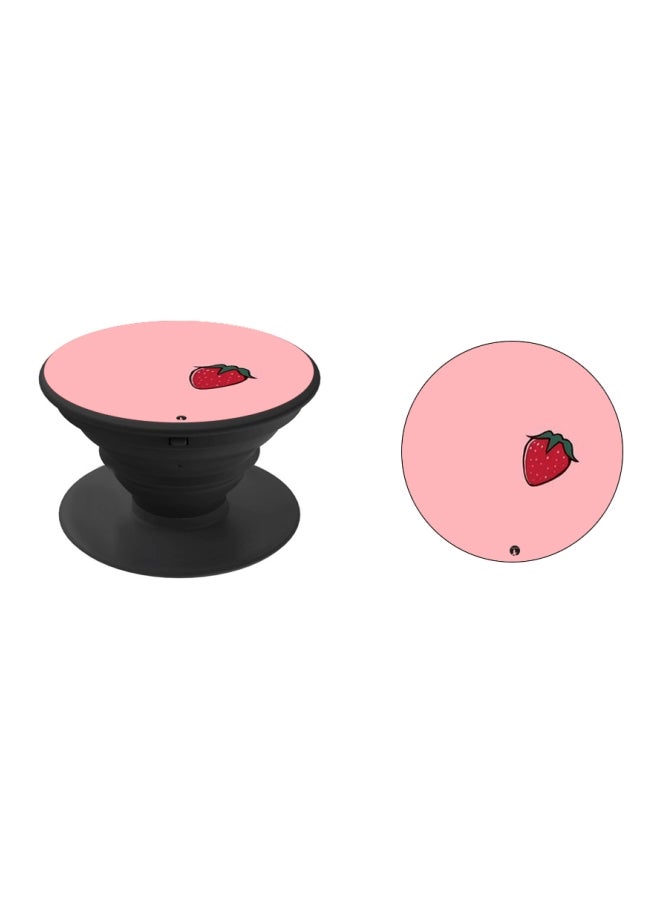 BP Printed Pop Socket Black/Pink/Red - Image 2