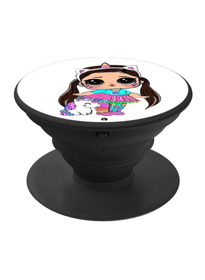 BP Printed Pop Socket Black/White/Blue - Image 1