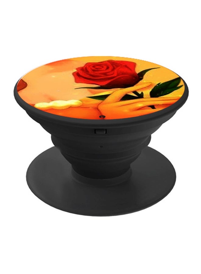 بي بي حامل هاتف بوب سوكيت بطبعة أزهار أحمر/ أصفر/أخضر - Image 1