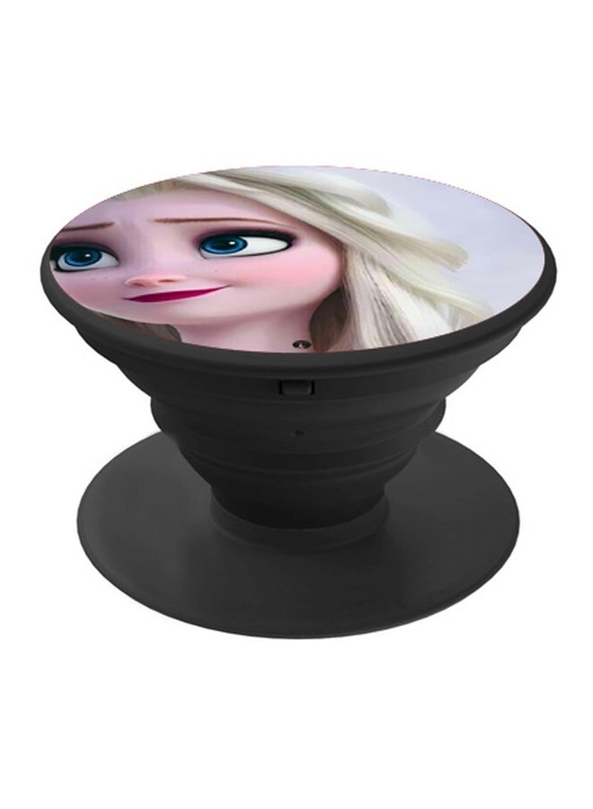 BP Cartoon Printed Pop Socket Phone Holder Beige/Yellow/Blue - Image 1