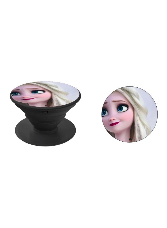 BP Cartoon Printed Pop Socket Phone Holder Beige/Yellow/Blue - Image 2