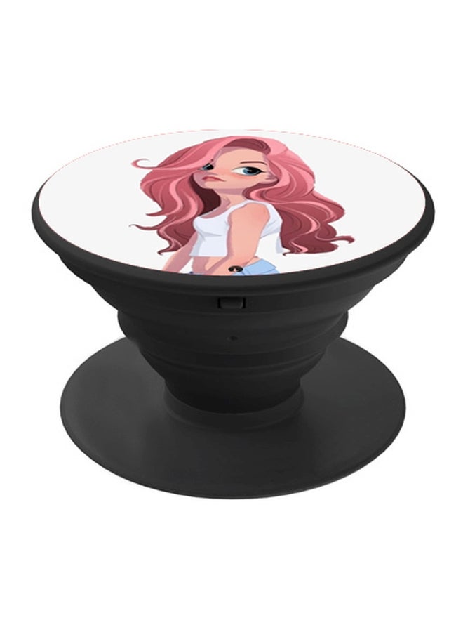 بي بي حامل هاتف بوب سوكيت مزيّن بطبعة رسوم كرتونية متعدد الألوان - Image 1