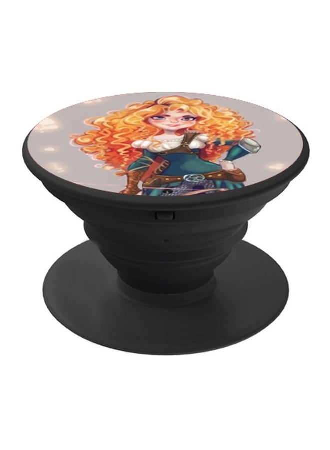 بي بي حامل هاتف بوب سوكيت مزيّن بطبعة رسوم كرتونية متعدد الألوان - Image 1